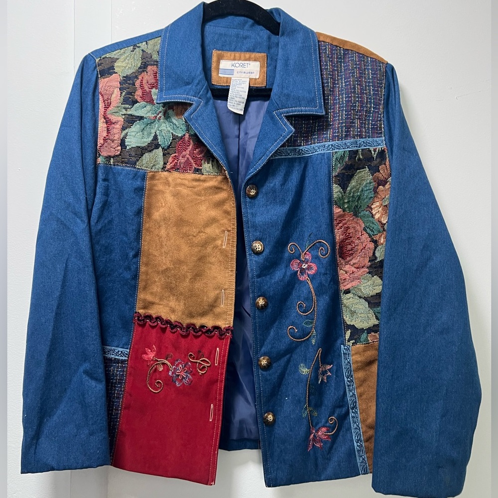 Vintage patchwork Jacket